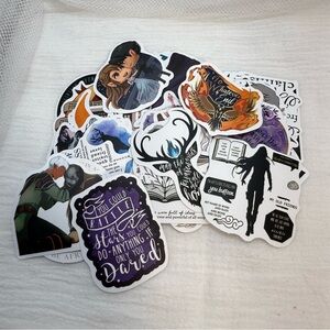 Throne of Glass Assorted Graphic Stickers - 50pc Set - NWT